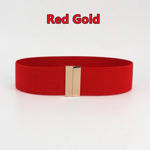 Women wide elastic waist belt - wide,